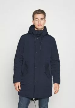 Selected Homme SLHSUST ICONICS FISHTAIL - Parka - Navy Blazer