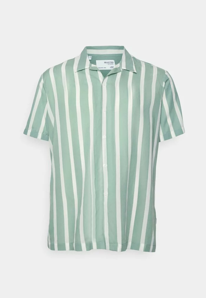 Selected Homme REGAIR MIX CAMP - Chemise - Green 1 Selected Homme REGAIR MIX CAMP - Chemise - Green