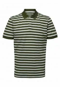 Selected Homme KURZÄRMELIGES - Polo - Winter Moss