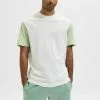 Selected Homme T-shirt Imprimé - Celadon Green