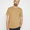 Selected Homme SLHRELAXCOLMAN O NECK - T-shirt Basique - Kelp