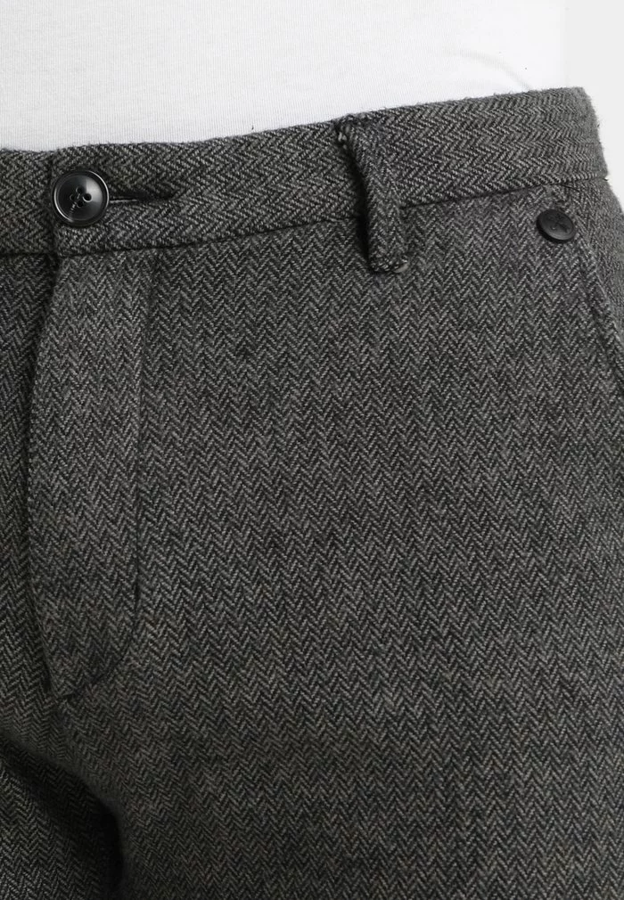 Selected Homme SLIM ARVA HOUNDSTOOTH PANTS - Pantalon Classique - Grey 4 Selected Homme SLIM ARVA HOUNDSTOOTH PANTS - Pantalon Classique - Grey – Image 4
