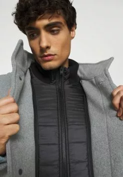 Selected Homme SLHNOAH COAT - Manteau Classique - Grey Melange 13 Selected Homme SLHNOAH COAT - Manteau Classique - Grey Melange -Selected Homme Soldes Boutique 28c1826cd3b1422696d53c2a1d037647