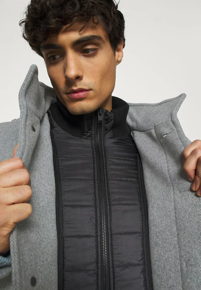 Selected Homme SLHNOAH COAT - Manteau Classique - Grey Melange 7 Selected Homme SLHNOAH COAT - Manteau Classique - Grey Melange – Image 7