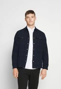 Selected Homme SLHLOOSEDEVON OVER - Chemise - Navy Blazer
