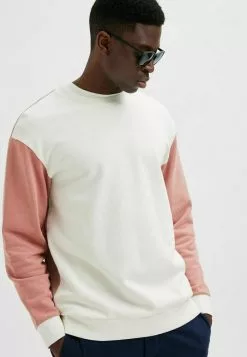 Selected Homme ZWEIFARBIGE - Sweatshirt - Ash Rose -Selected Homme Soldes Boutique 2900d00abcba44cda0ab67976feb2600