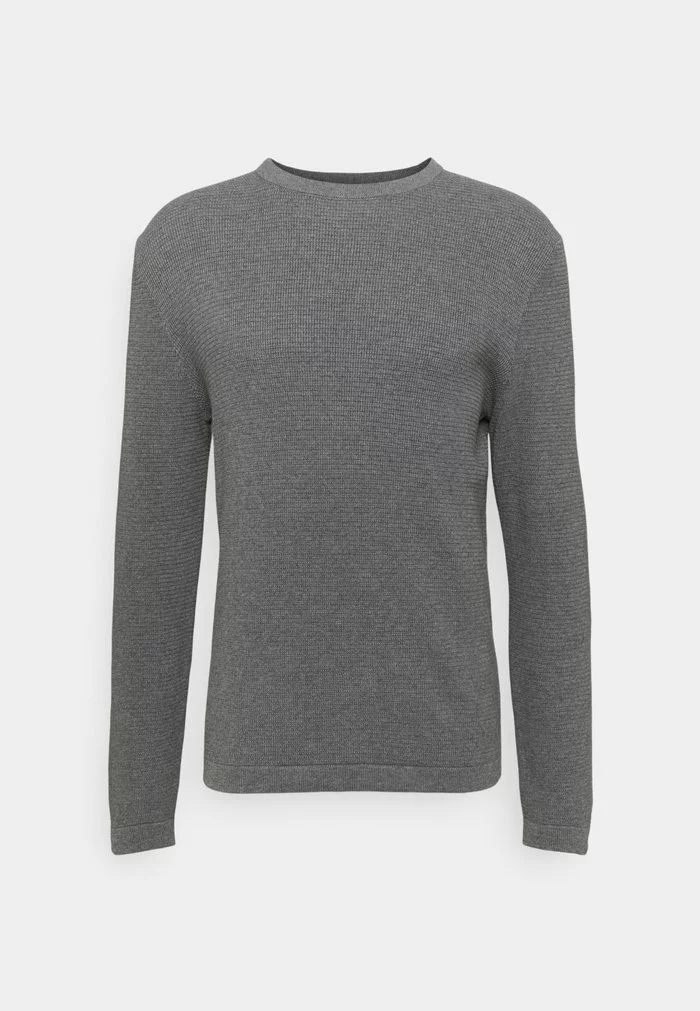 Selected Homme Pullover - Medium Grey Melange 6 Selected Homme Pullover - Medium Grey Melange – Image 6