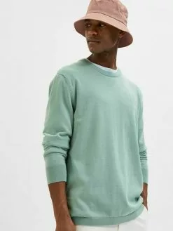 Selected Homme LANGÄRMELIGER - Pullover - Granite Green -Selected Homme Soldes Boutique 2980b86440a443bbba18547e74c5ecc6