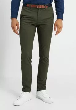 Selected Homme SLHSLIM YARD PANTS - Chino - Deep Depths