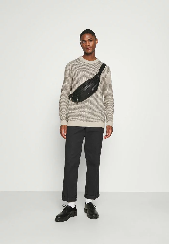 Selected Homme Pullover - Bone White 2 Selected Homme Pullover - Bone White – Image 2