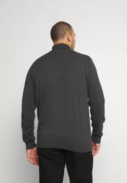 Selected Homme SLHBERG ROLL NECK - Pullover - Anthracite Melange -Selected Homme Soldes Boutique 2a23676400864ea18ffc7b94334d7b0a