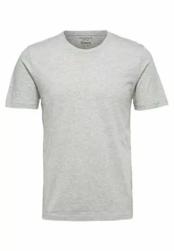 Selected Homme SHDTHEPERFECT - T-shirt Basique - Light Grey Melange 9 Selected Homme SHDTHEPERFECT - T-shirt Basique - Light Grey Melange -Selected Homme Soldes Boutique 2b1c4b2fd0924bc0b2aba0831804a43b