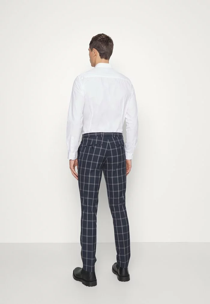 Selected Homme SLHMYLOLOGAN WINDOW CHECK - Costume - Navy Blazer/white 6 Selected Homme SLHMYLOLOGAN WINDOW CHECK - Costume - Navy Blazer/white – Image 6
