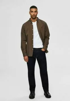 Selected Homme KOMFORTSTRETCH - Jean Droit - Dark Blue Denim 10 Selected Homme KOMFORTSTRETCH - Jean Droit - Dark Blue Denim -Selected Homme Soldes Boutique 2b99c24cdda44d2c8fe7b4bfad74d54c