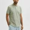 Selected Homme REGULAR FIT - Polo - Desert Sage