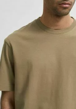 Selected Homme T-shirt Basique - Aloe -Selected Homme Soldes Boutique 2bbfc4fd204f4024b95fe37cdcbd43ba