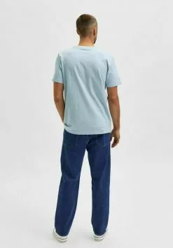 Selected Homme SLHNORMAN SS O-NECK S NOOS - T-shirt Basique - Celestial Blue 8 Selected Homme SLHNORMAN SS O-NECK S NOOS - T-shirt Basique - Celestial Blue -Selected Homme Soldes Boutique 2c158ae2229347cea9341a54b350f220