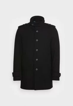 Selected Homme SLHNOAH COAT - Manteau Classique - Black -Selected Homme Soldes Boutique 2c95f8ad049f409e99ceceb74696e823