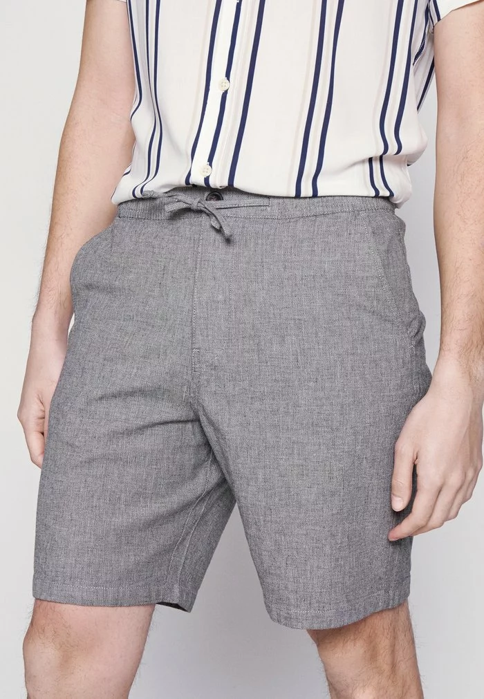 Selected Homme SLHCOMFORT NEWTON - Short - Black/oatmeal 7 Selected Homme SLHCOMFORT NEWTON - Short - Black/oatmeal – Image 7