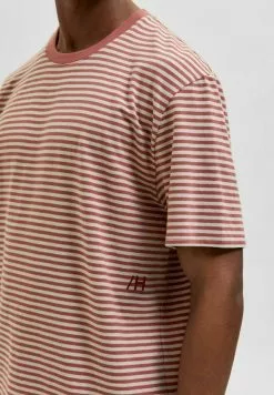 Selected Homme T-shirt Imprimé - Light Brown -Selected Homme Soldes Boutique 2d2441946f194028881d8b3b877dec72