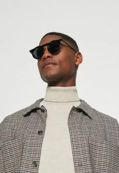 Selected Homme SLHBERG ROLL NECK - Pullover - Oatmeal Melange -Selected Homme Soldes Boutique 2da46bb1116f4a9db66a0ca6a9dc6393