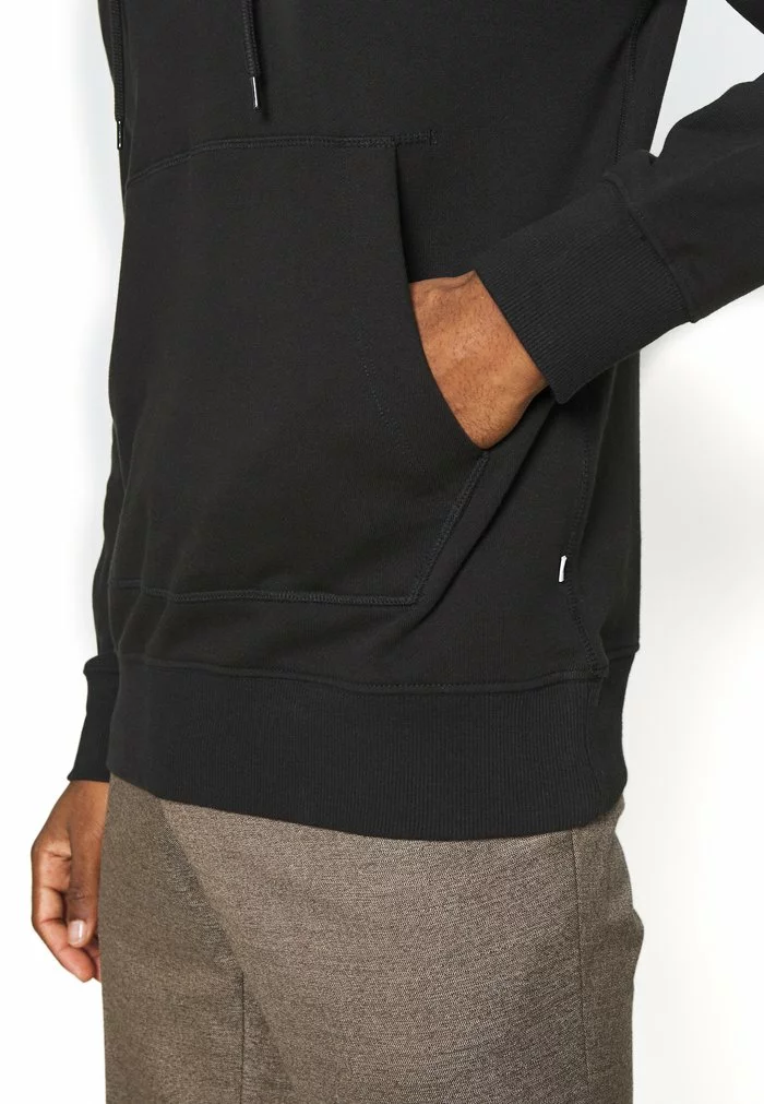 Selected Homme SLHJACKSON HOOD - Sweat à Capuche - Black 6 Selected Homme SLHJACKSON HOOD - Sweat à Capuche - Black – Image 6