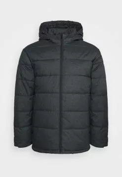 Selected Homme SLHBERGEN PUFFER - Veste D'hiver - Dark Grey Melange -Selected Homme Soldes Boutique 2df5d048cf2c43a59841ac81fef82cd2