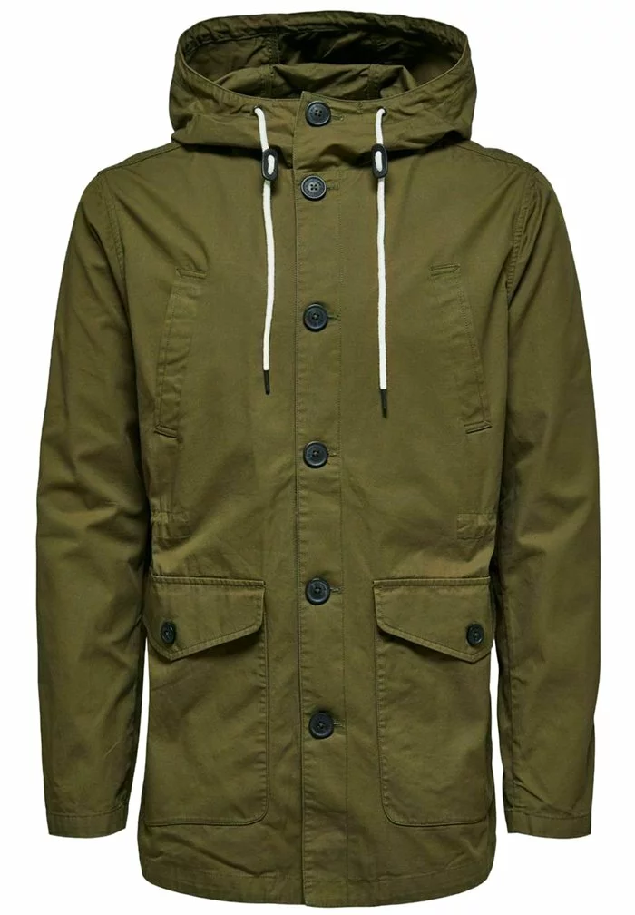 Selected Homme Parka - Winter Moss 6 Selected Homme Parka - Winter Moss – Image 6