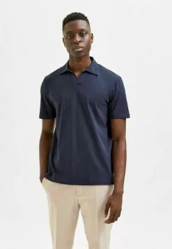 Selected Homme KURZÄRMELIGES - Polo - Sky Captain