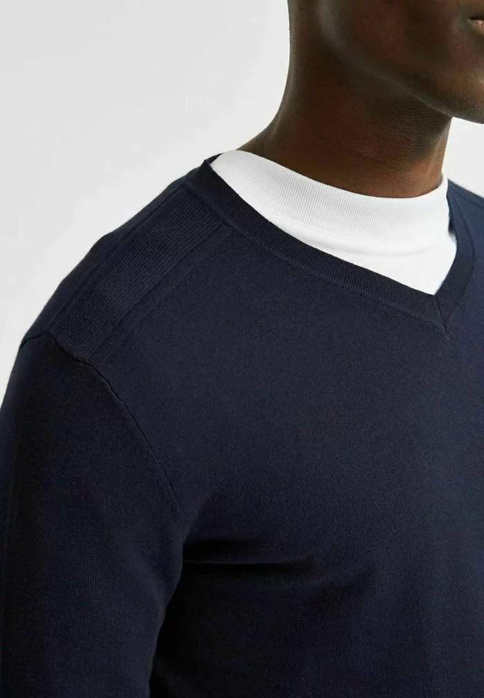 Selected Homme Pullover - Navy Blazer 5 Selected Homme Pullover - Navy Blazer – Image 5