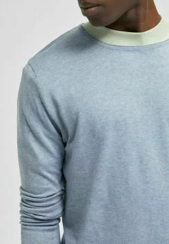 Selected Homme SLHROME LS CREW NECK G NOOS - Pullover - Tradewinds -Selected Homme Soldes Boutique 2fc1a463d19345e4ad895d5e78091698