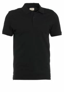 Selected Homme SLHARO EMBROIDERY - Polo - Black -Selected Homme Soldes Boutique 2fe4b00f8189499e94af51f176b42177