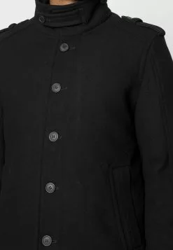 Selected Homme SLHNOAH COAT - Manteau Classique - Black -Selected Homme Soldes Boutique 3012b0444444463e95b597282cc77f4c