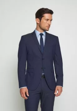 Selected Homme SLHSLIM MYLOLOGAN SUIT SET - Costume - Blue -Selected Homme Soldes Boutique 3053cf9e9a2744e88ca1b3f6aa21a397