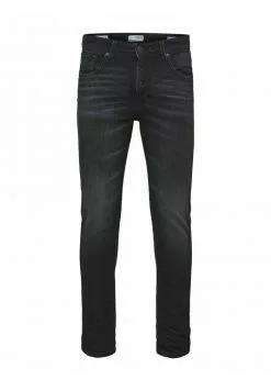 Selected Homme SLIM FIT - Jean Slim - Dark Grey Denim -Selected Homme Soldes Boutique 3056bb01531042879dee87da89785d03
