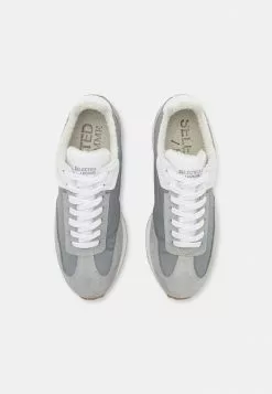 Selected Homme SLHVICTOR RUNNING - Baskets Basses - Flint Gray -Selected Homme Soldes Boutique 3057911a3dbd42bc98ff33030ac912a8