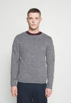 Selected Homme SLHGREG CREW NECK - Pullover - Dark Sapphire/melange