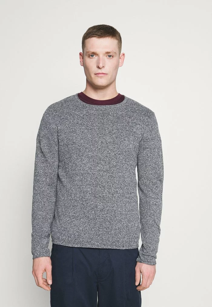 Selected Homme SLHGREG CREW NECK - Pullover - Dark Sapphire/melange 1 Selected Homme SLHGREG CREW NECK - Pullover - Dark Sapphire/melange