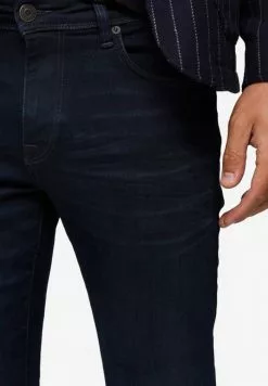 Selected Homme Jean Slim - Blue Black Denim -Selected Homme Soldes Boutique 31098820f20146ae8cbe325093a48efc