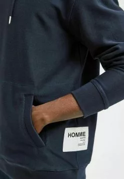 Selected Homme SLHRELAXCORK - Sweat à Capuche - Sky Captain -Selected Homme Soldes Boutique 313414d4773d4d67b868b92f61a800d1