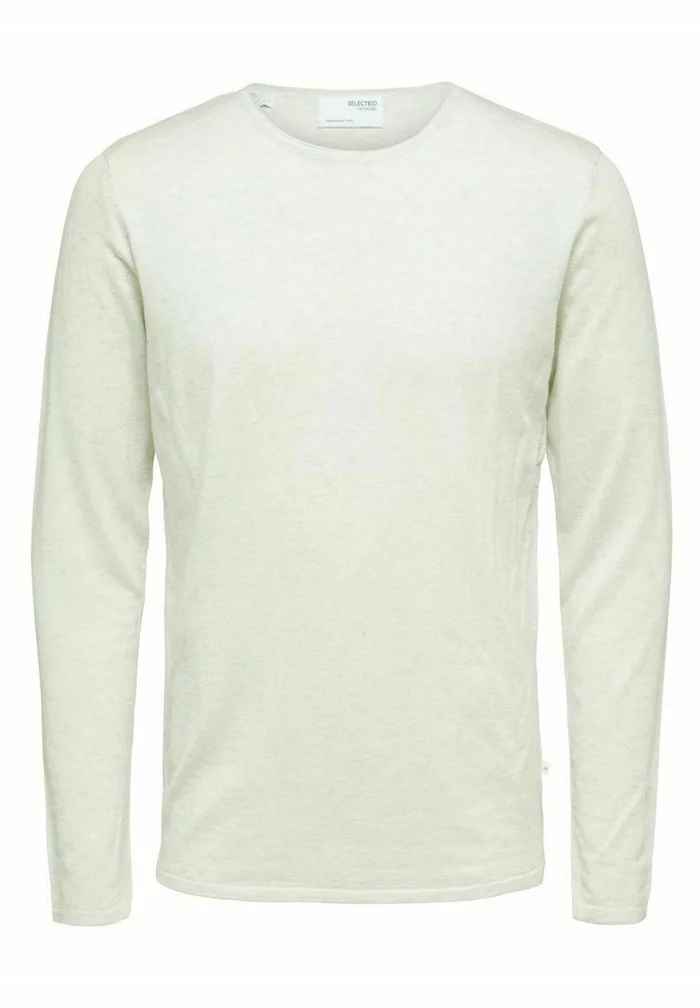 Selected Homme SLHROME LS CREW NECK G NOOS - Pullover - Snow White 6 Selected Homme SLHROME LS CREW NECK G NOOS - Pullover - Snow White – Image 6