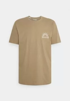 Selected Homme SLHRELAXEDMILO ONECK TEE - T-shirt Imprimé - Kelp -Selected Homme Soldes Boutique 3213ab978a8e4af6a557780394de4434