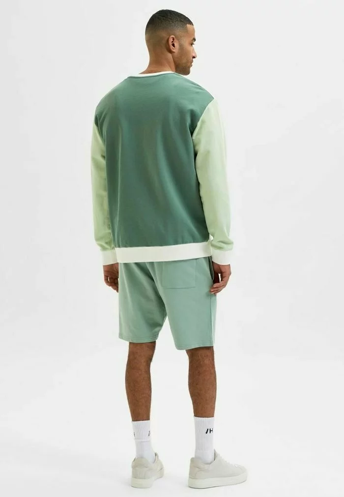 Selected Homme ZWEIFARBIGE - Sweatshirt - Celadon Green 3 Selected Homme ZWEIFARBIGE - Sweatshirt - Celadon Green – Image 3