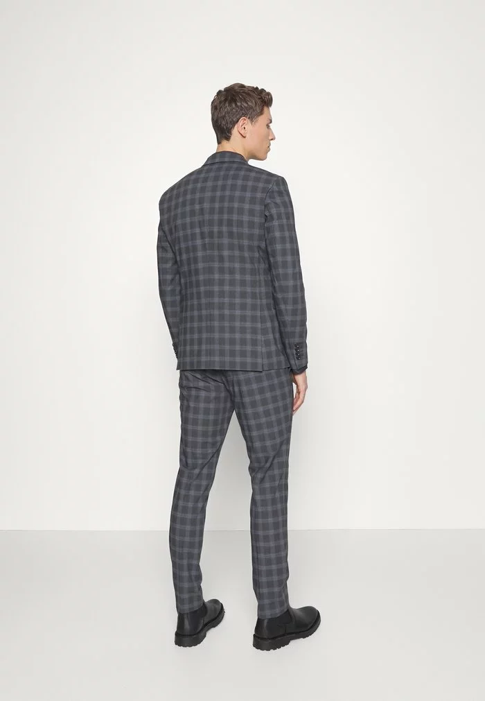 Selected Homme SLHMYLOLOGAN CHECK SUIT - Costume - Dark Grey/blue 3 Selected Homme SLHMYLOLOGAN CHECK SUIT - Costume - Dark Grey/blue – Image 3