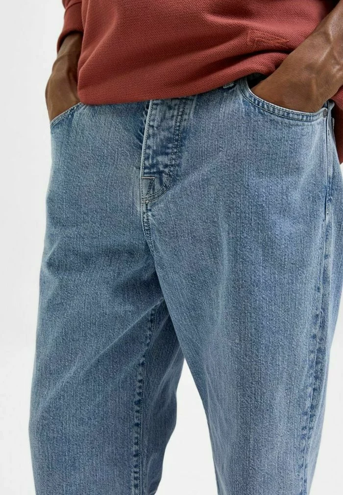 Selected Homme Jean Droit - Light Blue Denim 4 Selected Homme Jean Droit - Light Blue Denim – Image 4