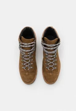 Selected Homme SLHAUGUST HIKING BOOT - Bottines à Lacets - Tobacco Brown -Selected Homme Soldes Boutique 3327cfb0d34c403cb361c450ec3f1544