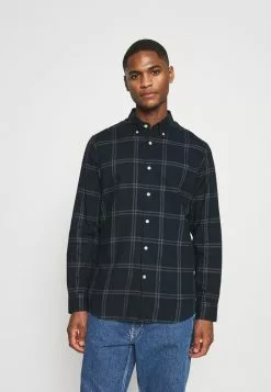 Selected Homme SLHSLIMFLANNEL - Chemise - Mood Indigo