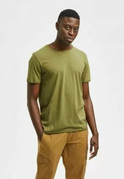 Selected Homme T-shirt Basique - Winter Moss