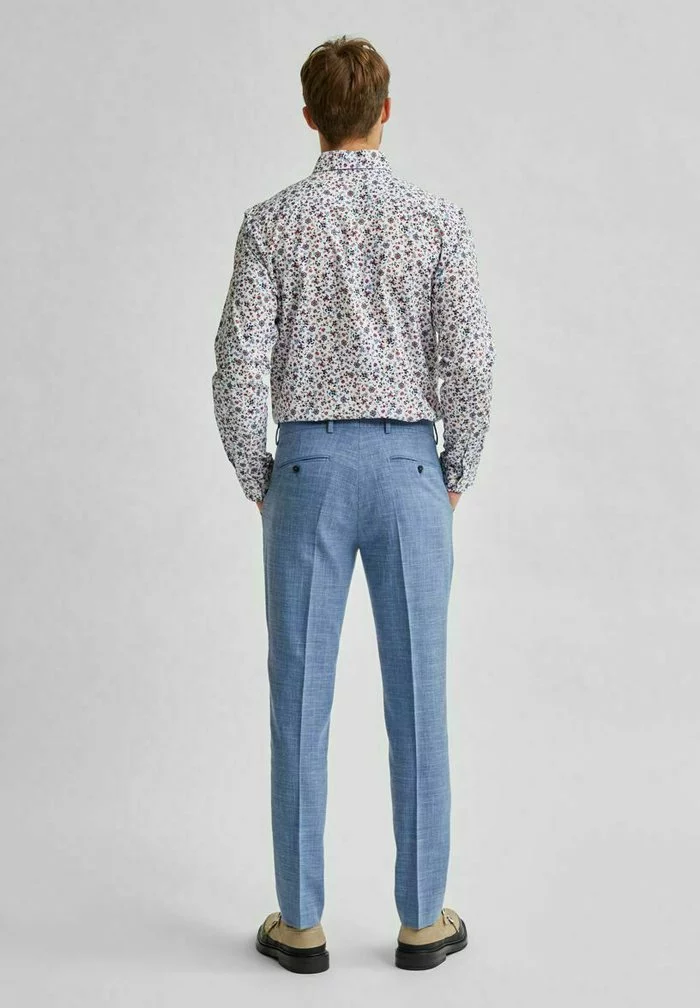 Selected Homme Pantalon De Costume - Light Blue 3 Selected Homme Pantalon De Costume - Light Blue – Image 3