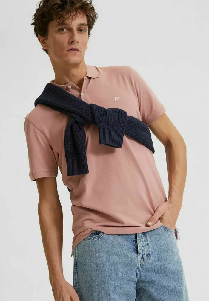 Selected Homme Polo - Ash Rose 4 Selected Homme Polo - Ash Rose – Image 4